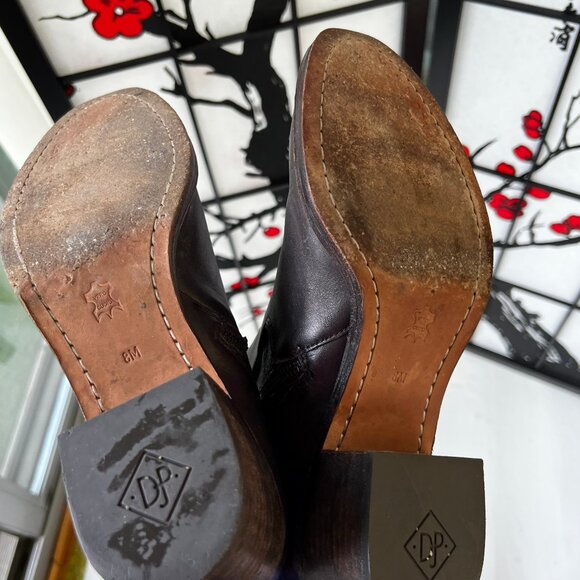 Donald J. Pliner Brown Heeled Boots - Picture 5 of 11